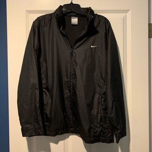 Nike windbreaker jacket with hood size medium